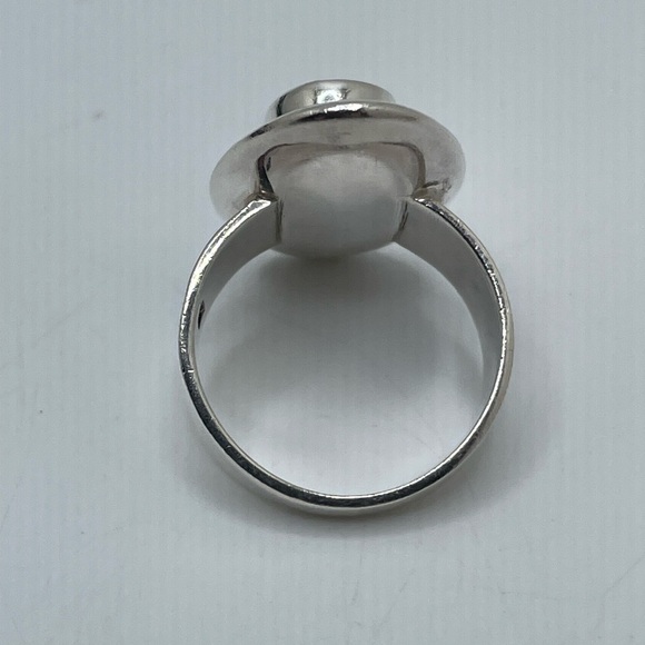 Sterling & Tourmaline Ring - Picture 4 of 7